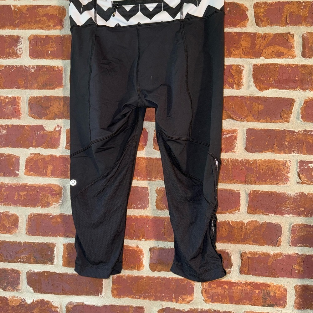 Lululemon Run for your life capri leggings size 8